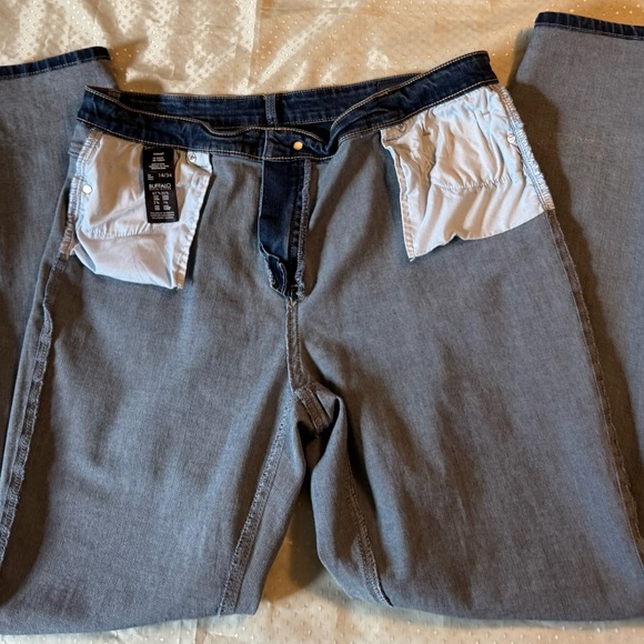 Buffalo Womens 14/34 Mid Rise Skinny Blue 1048427 Denim Jeans David Bitton - Picture 8 of 10